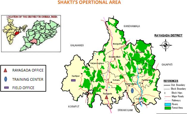 Operational Area Map