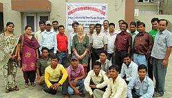 Staff at HIV/AIDS Workshop