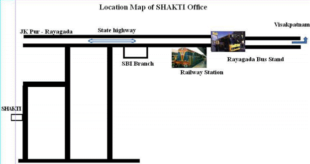 Shakti Street Map
