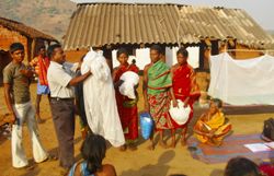 Awareness Raising about Mosquito Nets